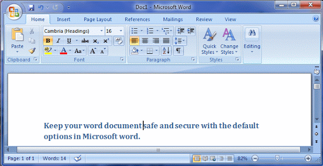 Microsoft Word Document