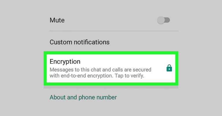 WhatsApp Encryption