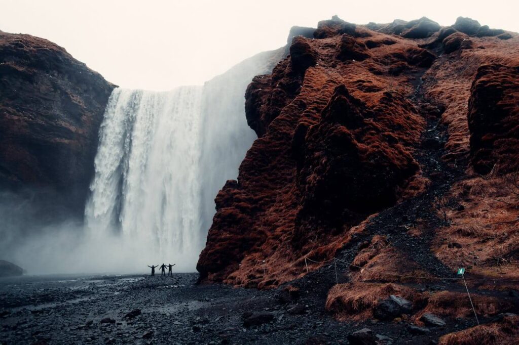 waterfalls