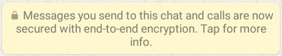 whatsapp-Encryption-message
